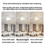 Foldable LED Fan Light with E27 Socket