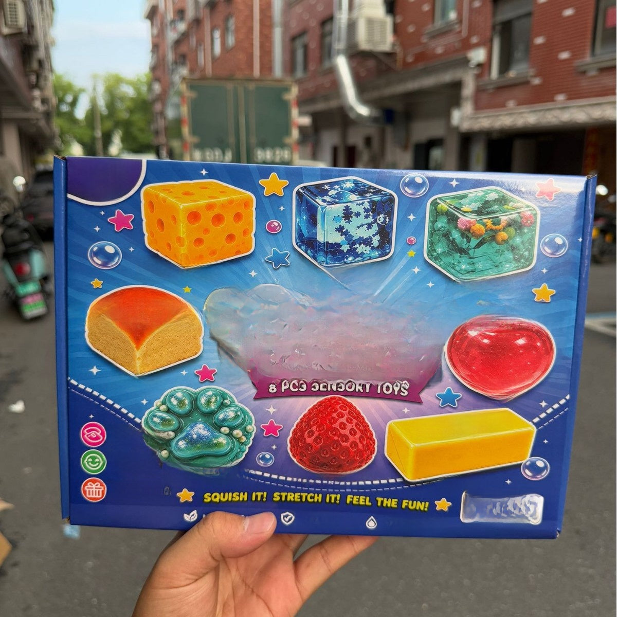 Maltose Stress Relief Squeeze Toys Set
