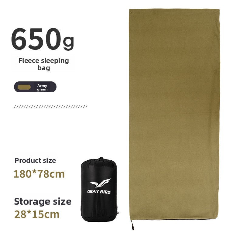 Portable Polar Fleece Sleeping Bag