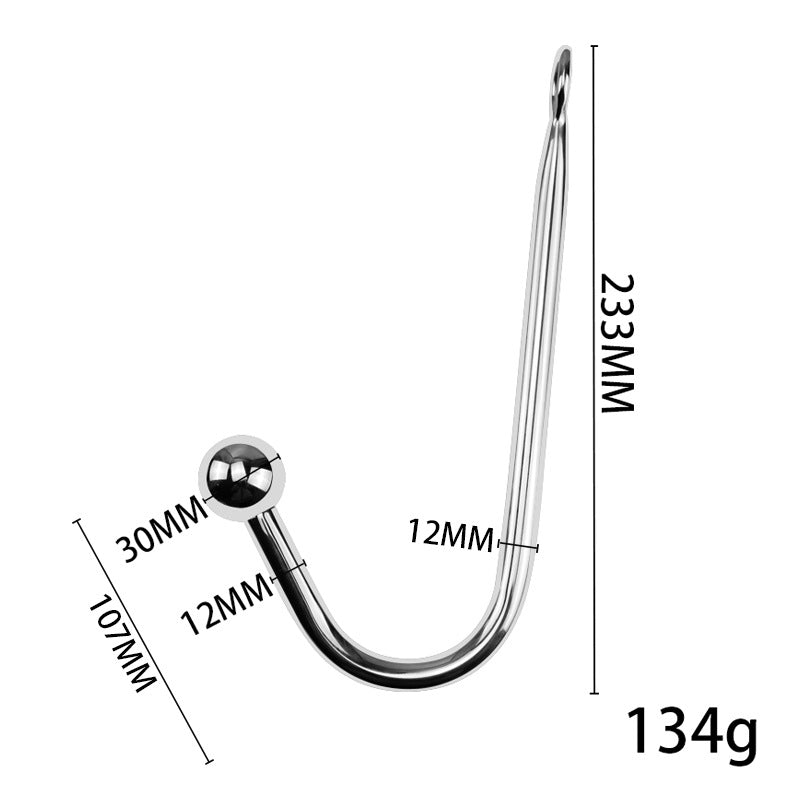 Removable Metal Anal Hook Expansion Toy
