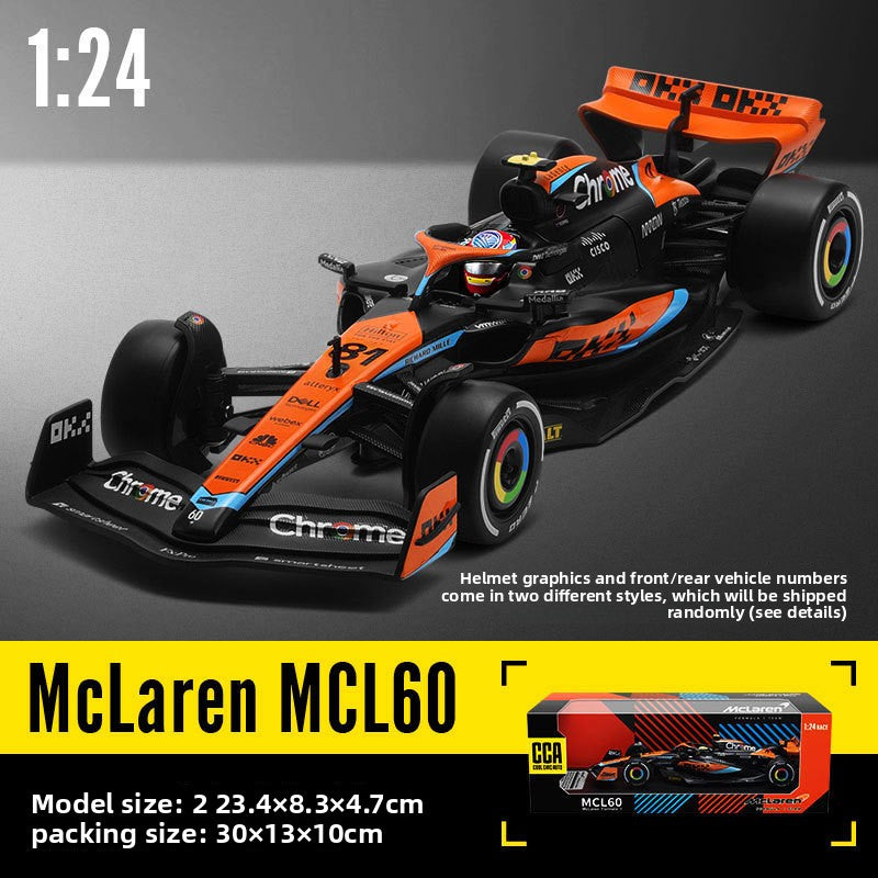 McLaren F1 Alloy Car Model MCL60 Formula Racing Toy