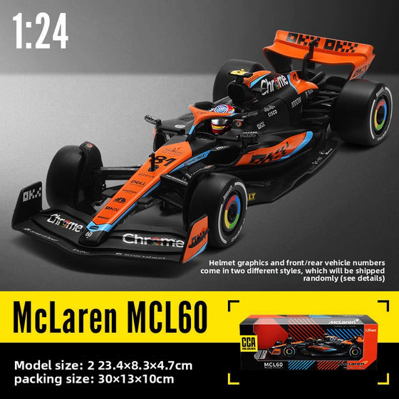 McLaren F1 Alloy Car Model MCL60 Formula Racing Toy product image 6