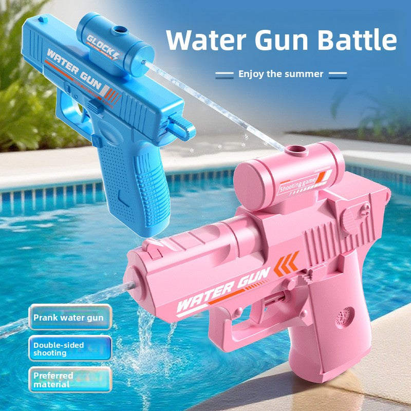 Double-headed double-sided water gun
