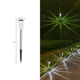 Solar Outdoor Ground Lights Waterproof LED Garden Lawn Decoration Lamp