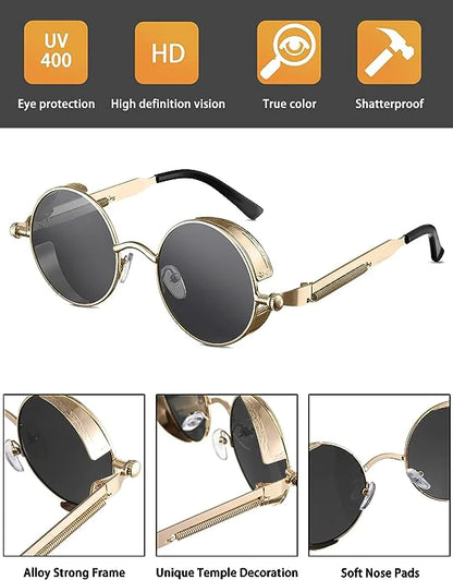 Vintage sunglasses detail