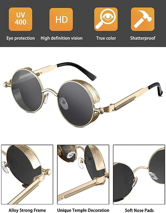 Vintage sunglasses detail