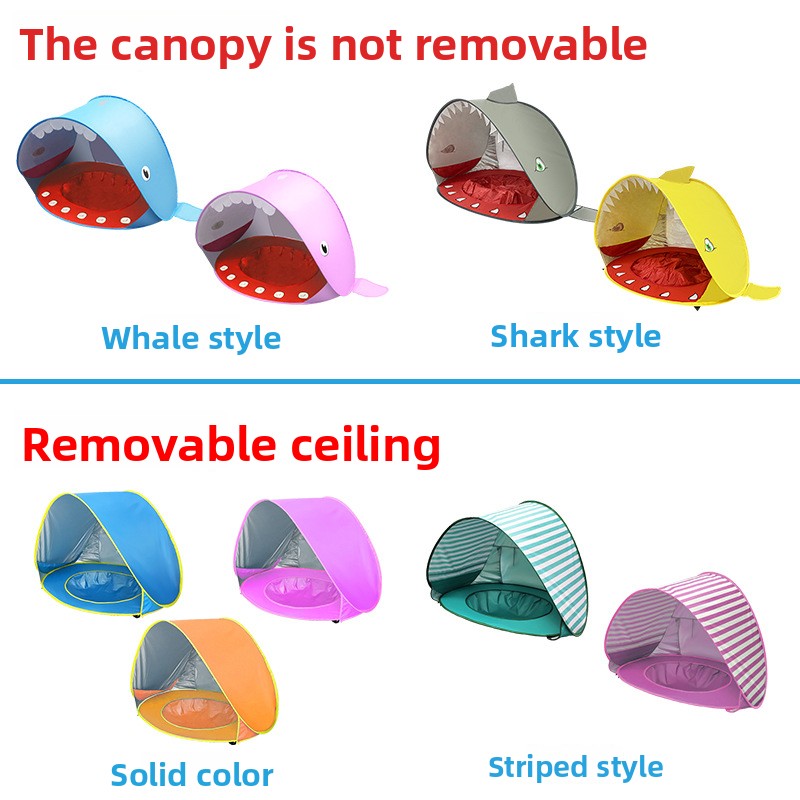 Childrens Baby Beach Sun Shelter Pop Up Tent