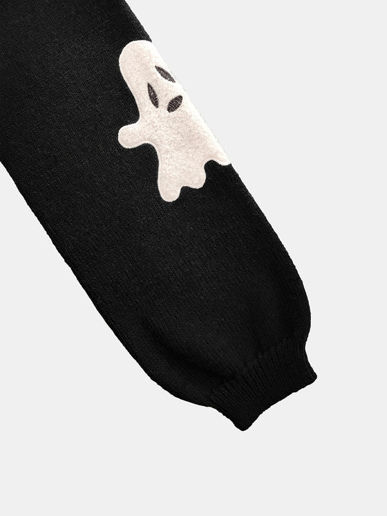 Womens Halloween Knit Cardigan