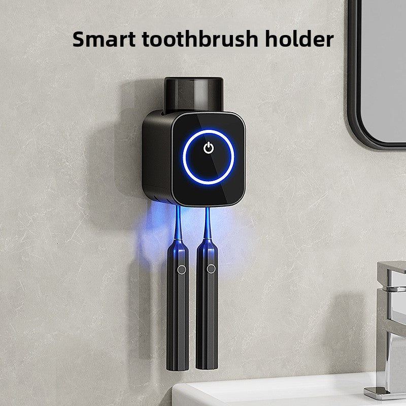 Wall Mounted Toothbrush UV Sterilizer and Holder