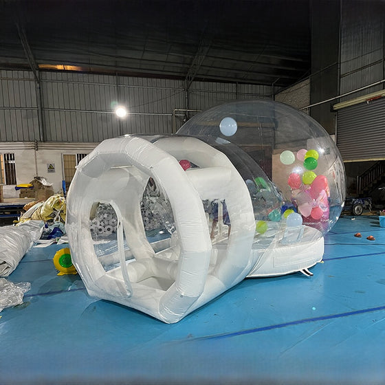 Transparent Inflatable Bubble Trampoline House Cardio Equipment product image 1