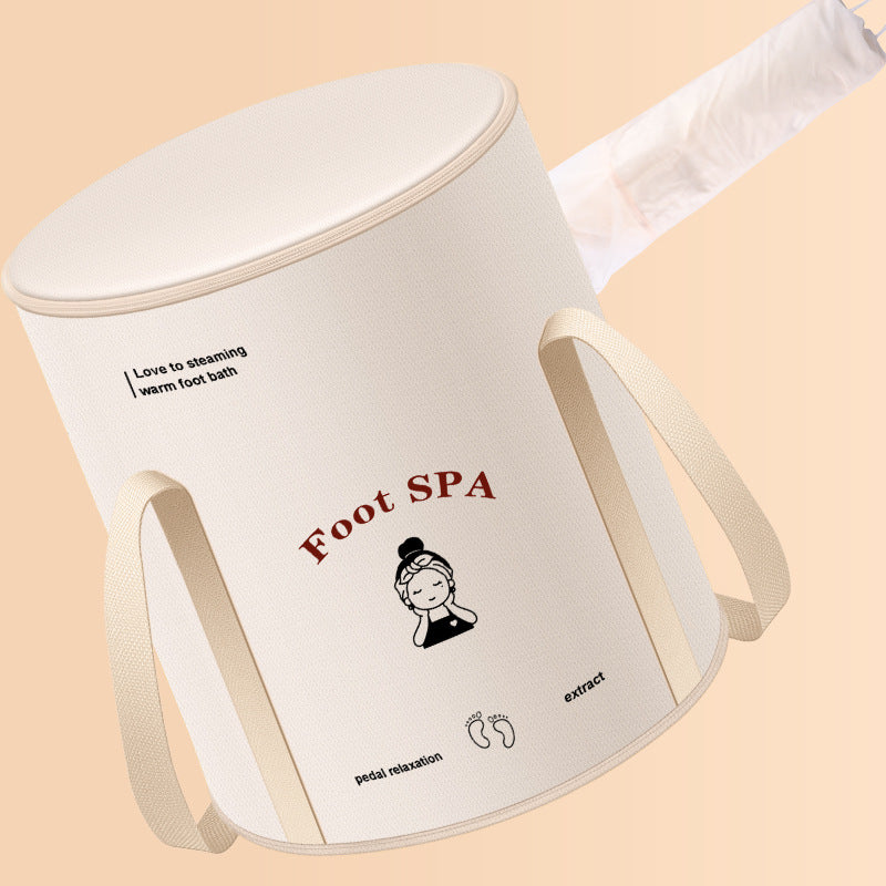 Foldable Portable Foot Soaking Bucket with Heat Preservation