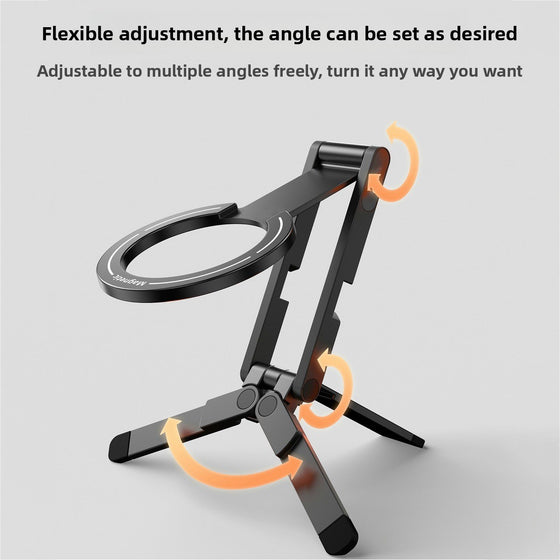 Aluminum Alloy Magnetic Phone Holder Multi-Functional Rotating Stand elec-phone-accessories product image 2