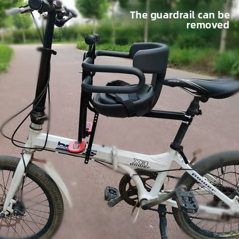 Front Mount Child Bicycle Seat with Safety Belt