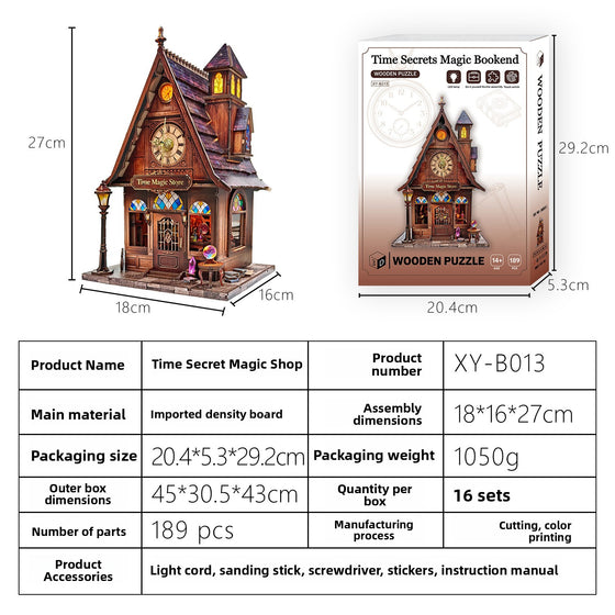 3D Wooden Miniature House DIY Model Puzzle product image 6