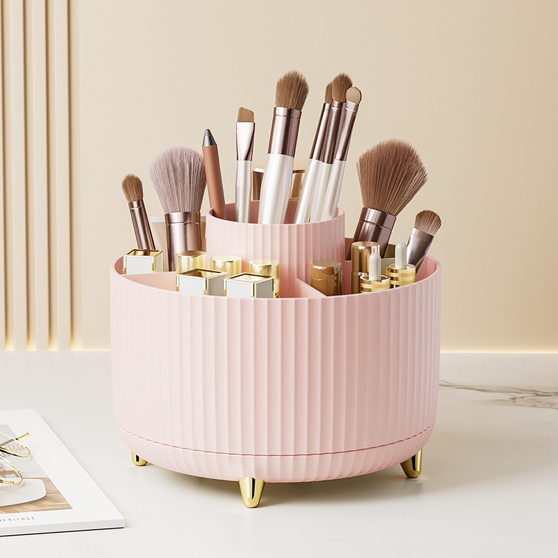 360 Swivel Makeup Brush Organizer