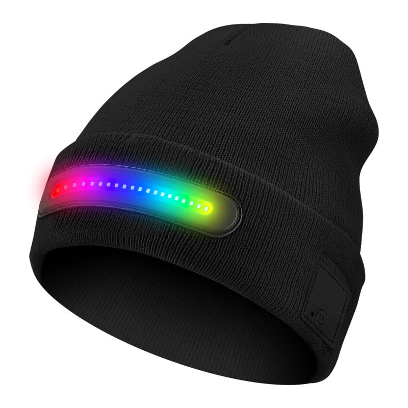 LED Bluetooth Music Light Up Knitted Hat Rechargeable