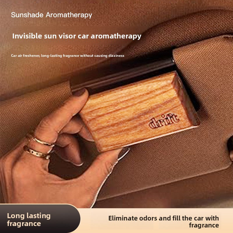 Sun visor car air freshener clip