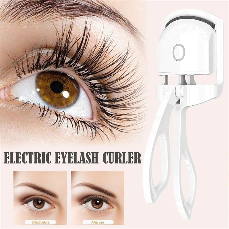 Heated Eyelash Curler — USB Rechargeable Long-Lasting Lash Curler - Image 5