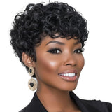 Short Curly Synthetic Hair Wig