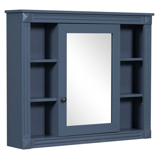Modern Wall Mounted Bathroom Mirror Storage Cabinet3