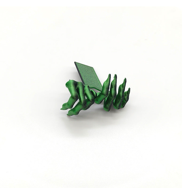3D Printed Halloween Horror Demon Hand Bookmark