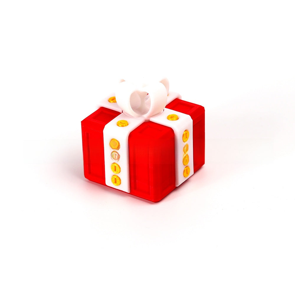 3D Printed Annoying Surprise Gift Box with Bow