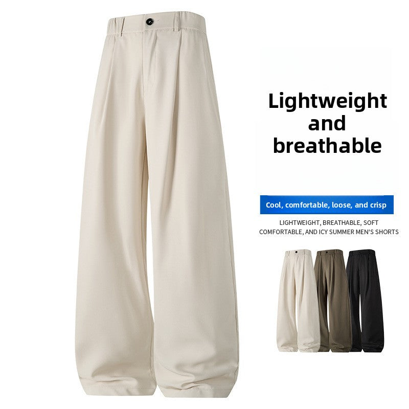 Loose Fit Straight Leg Quick Dry Sports Casual Pants