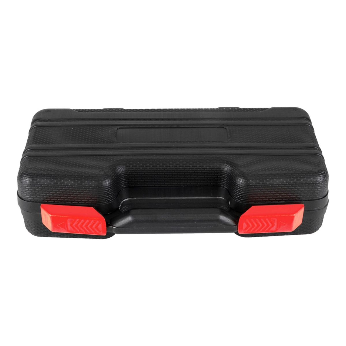 39-piece home repair tool kit in red carrying case
