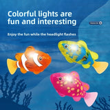 Electric Swimming Fish Toy with Music and Lights