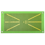 Golf Swing Training Mat with Trajectory Detection