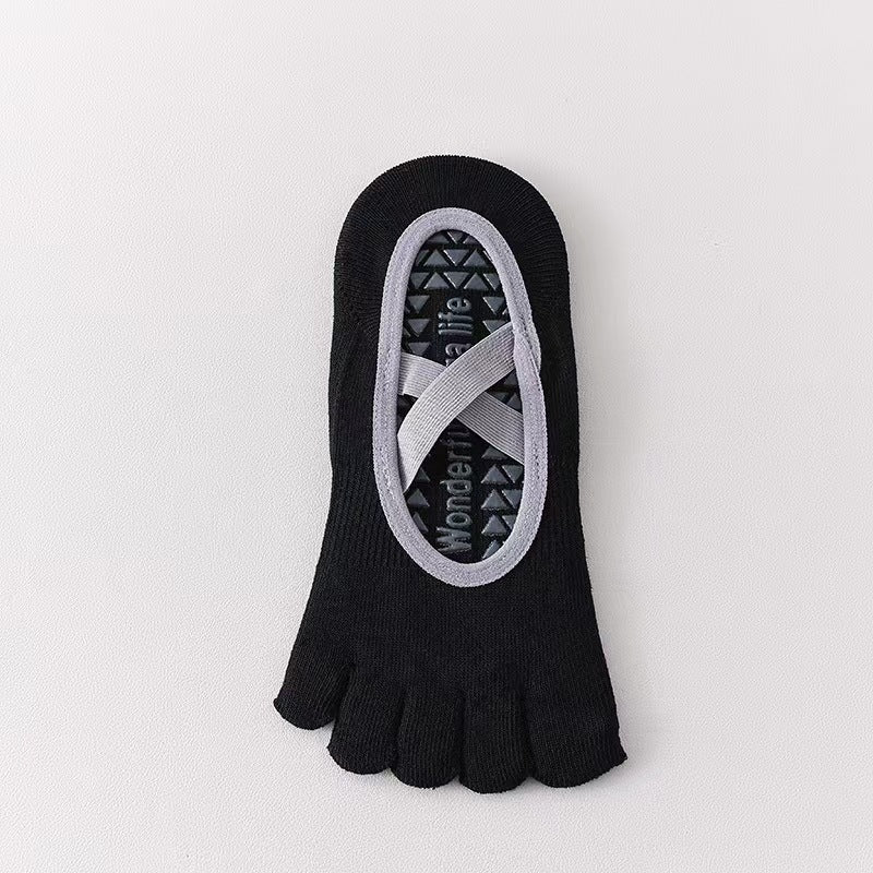 Women's Five Toe Yoga Socks