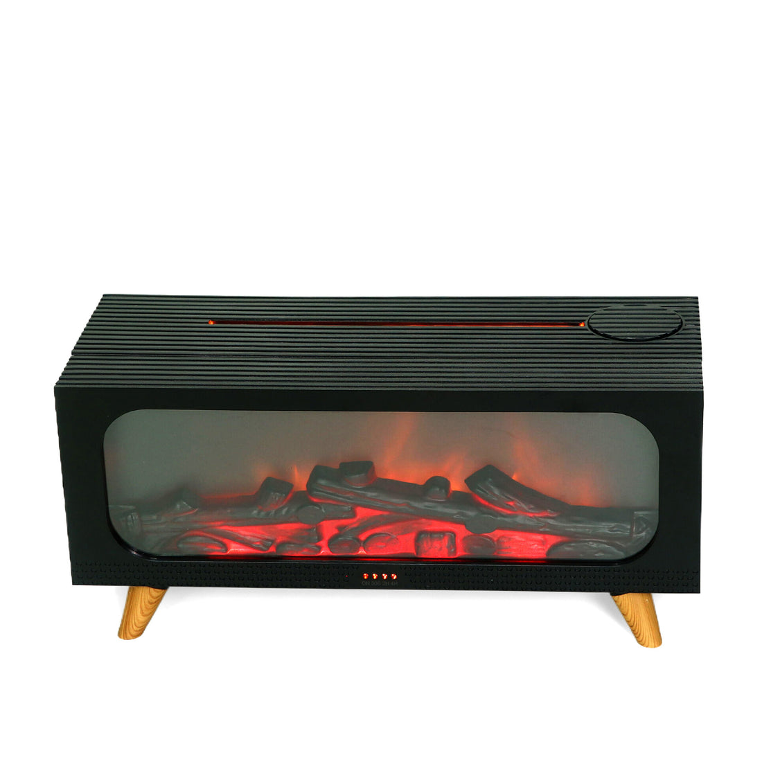3D Simulated Fireplace Flame Ultrasonic Humidifier Aroma Diffuser