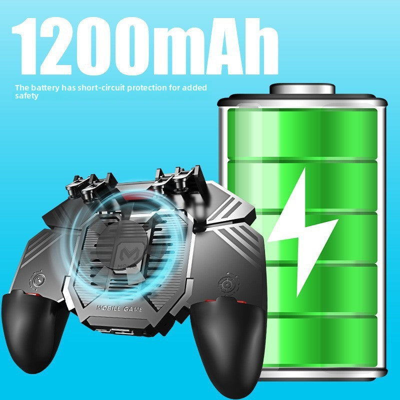 Mimo AK77 Six-Finger Gaming Controller with Cooling Fan