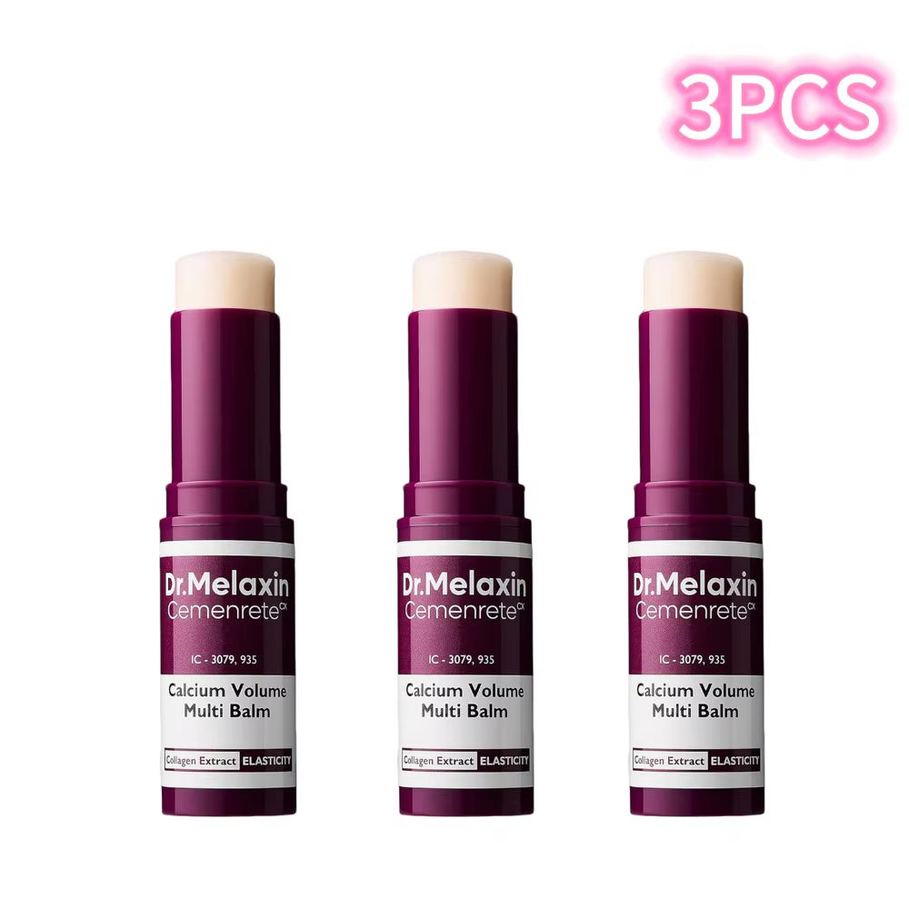 1-10PCS Calcium Volume Multi Balm Collagen Moisturizing Cream Fades Fine Lines Enhance Skin Elasticity Not Greasy Facial Glowing