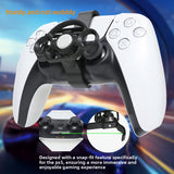 Mini Racing Game Steering Wheel for PS5 Controller