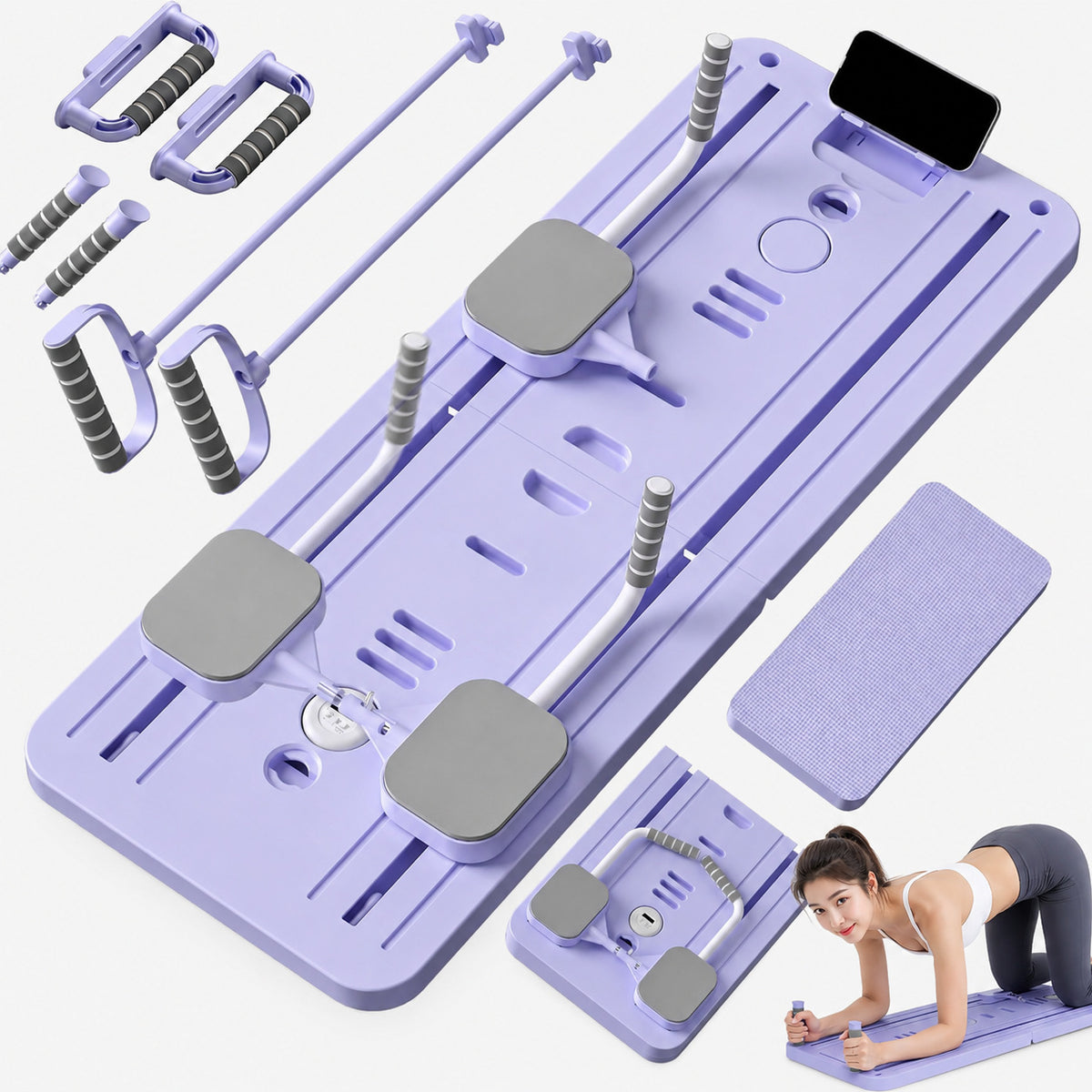Pilates training mat