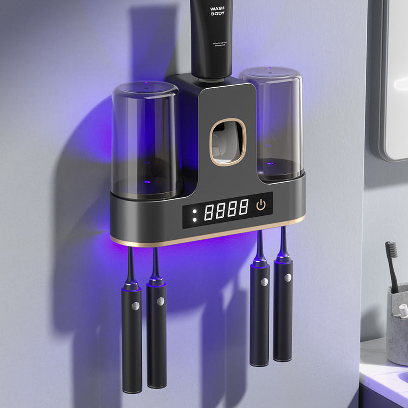 Smart UV Toothbrush Sterilizer and Drying Rack