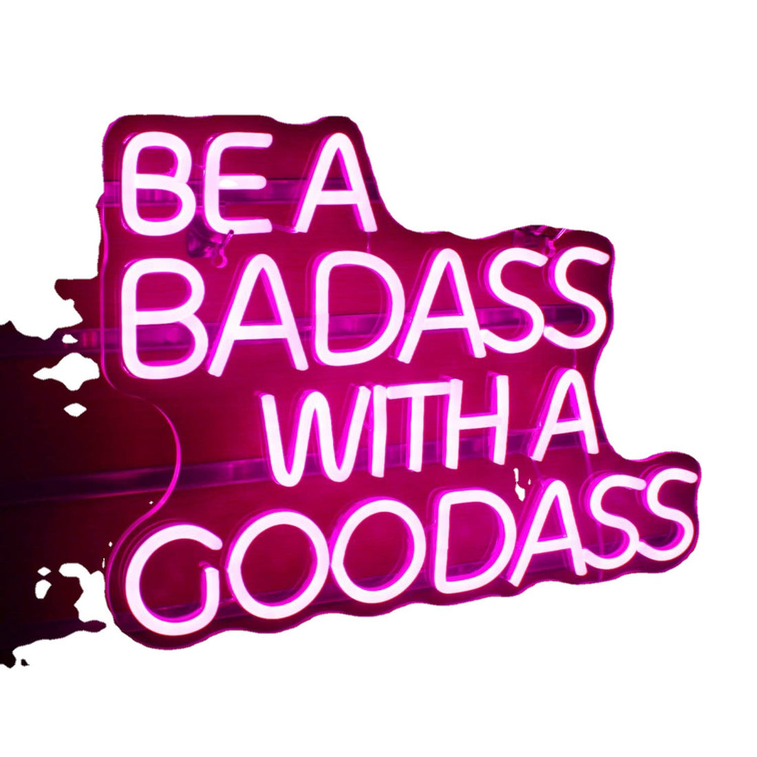 led neon indoor and outdoor luminous wall decoration