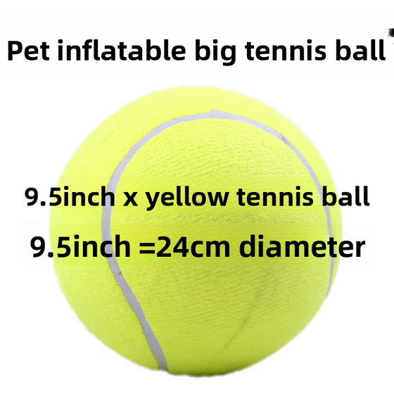Inflatable Rubber Tennis Ball for Pets and Sports product image 3