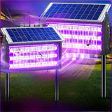 Solar Powered Mosquito Killer Lamp with Electric Grid