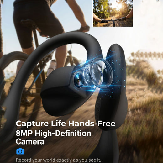 Smart Camera Bluetooth Headset