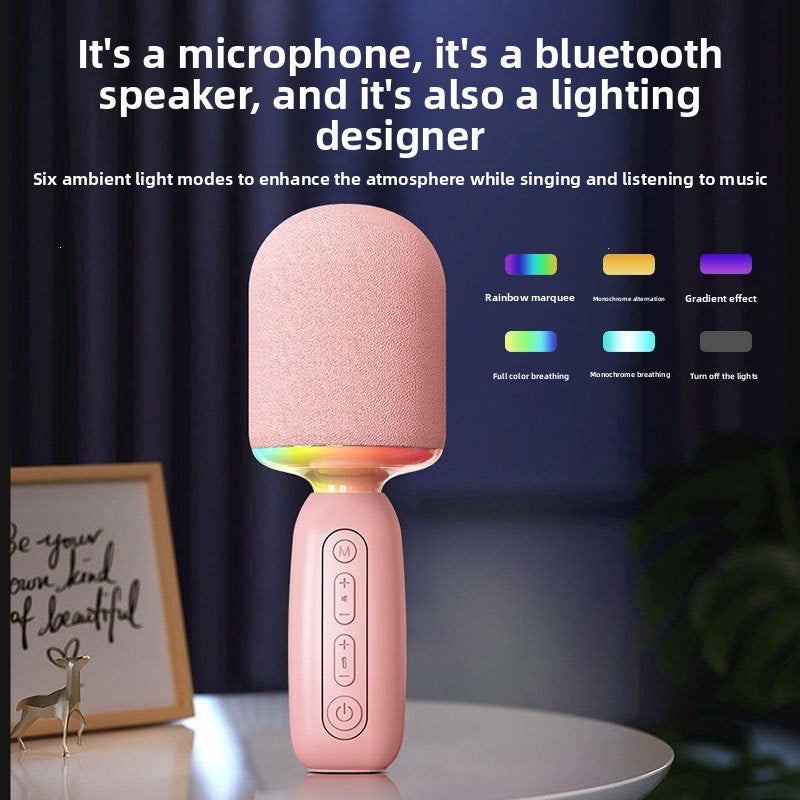 Wireless Bluetooth Karaoke Microphone Speaker