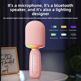 Wireless Bluetooth Karaoke Microphone Speaker