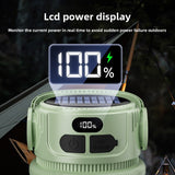 Digital Display Solar Camping Light