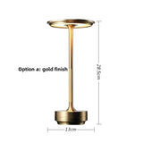 Rechargeable Touch Control Table Lamp