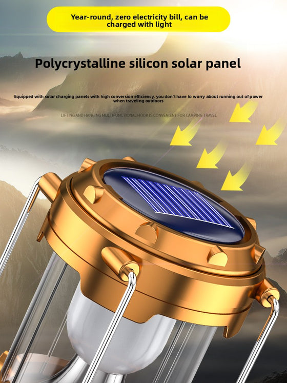 Solar Rechargeable Camping Lantern with Power Bank Camping & Hiking product image 3