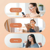 3D eye massager front view white color