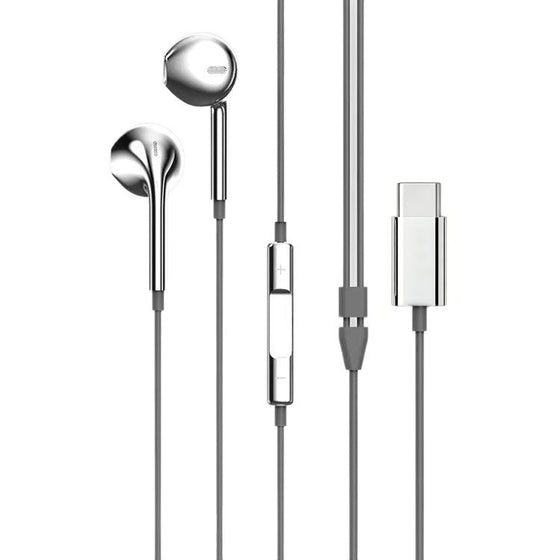 Silver Retro Wired Earphones with Digital Chip product image 6