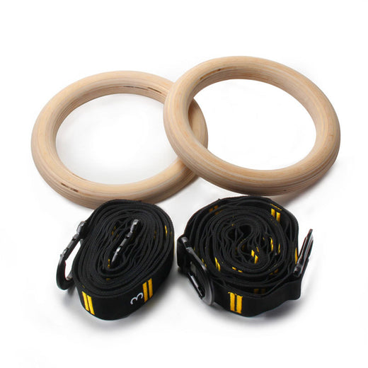 Adjustable Gymnastics Rings for Home Fitness Training