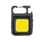 Multifunctional Magnetic Keychain Flashlight
